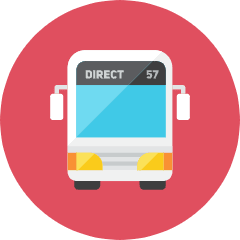 Bus 2 Icon from Kameleon Colors Set