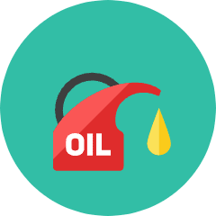 Car Oil 2 Icon from Kameleon Colors Set