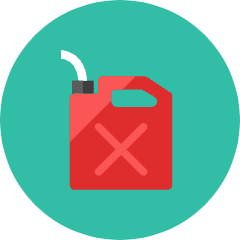 Car Oil Icon from Kameleon Colors Set