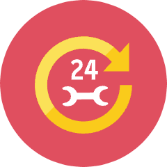 Car Service Icon from Kameleon Colors Set