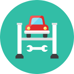 Garage Icon from Kameleon Colors Set