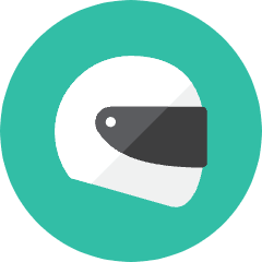 Helmet Icon from Kameleon Colors Set