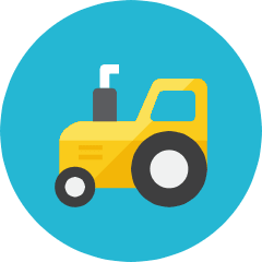 Tractor 2 Icon from Kameleon Colors Set