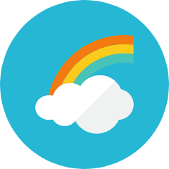 Rainbow Icon from Kameleon Colors Set