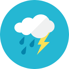 Storm Icon from Kameleon Colors Set