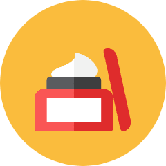 Cosmetic Cream Icon from Kameleon Colors Set