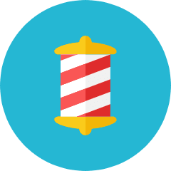 Hair Dresser Icon from Kameleon Colors Set
