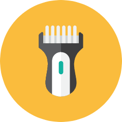 Shaver Icon from Kameleon Colors Set