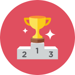 Podium Icon from Kameleon Colors Set