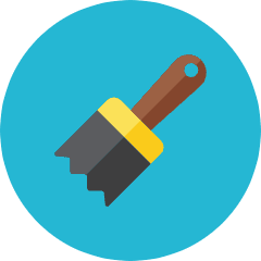 Brush 3 Icon from Kameleon Colors Set