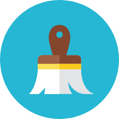 Brush Icon from Kameleon Colors Set