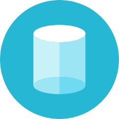 Cylinder Icon from Kameleon Colors Set