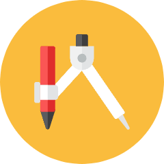 Divider Icon from Kameleon Colors Set