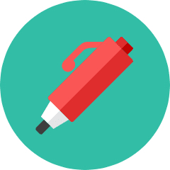 Pen 2 Icon from Kameleon Colors Set