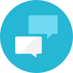 Chat Icon from Kameleon Colors Set