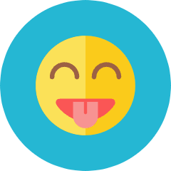Tease Smiley Icon from Kameleon Colors Set