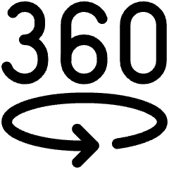 360 View Icon from Ultimate Regular Set