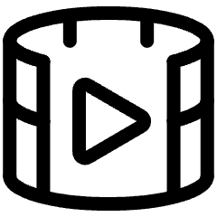 3d Video Playback Icon from Ultimate Regular Set