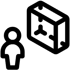 Apple Vision Pro Space Volume Icon from Ultimate Regular Set