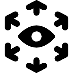 AR View See Through Eye 2 Icon from Ultimate Bold Set