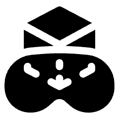 AR View See Through Icon from Ultimate Bold Set