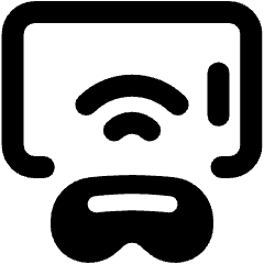 Cast To Devices Phone Icon from Ultimate Bold Set