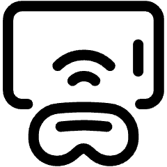 Cast To Devices Phone Icon from Ultimate Regular Set