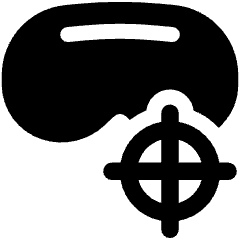 Device Calibration Apple Vision Pro Icon from Ultimate Bold Set