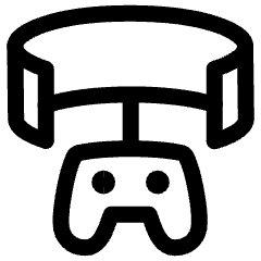 Game Immersive Vr Icon from Ultimate Regular Set