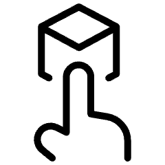 Hand Gesture Control Move Hold Icon from Ultimate Light Set