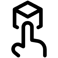 Hand Gesture Control Move Hold Icon from Ultimate Regular Set