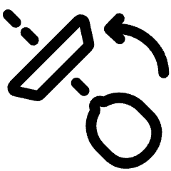 Head Lock Content Movement Icon from Ultimate Regular Set