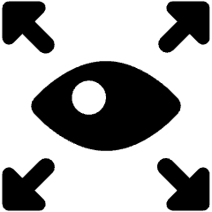 Iris Control Function Icon from Ultimate Bold Set