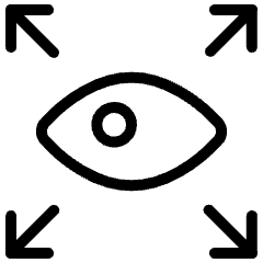 Iris Control Function Icon from Ultimate Light Set