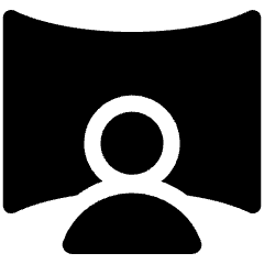Movies Immersive Icon from Ultimate Bold Set