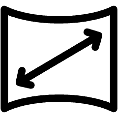 Screen Size Resolution Immersive Icon from Ultimate Regular Set