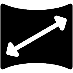 Screen Size Resolution Immersive Icon from Ultimate Bold Set