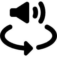 Spatial Audio Icon from Ultimate Bold Set