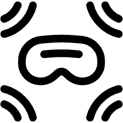 Spatial Audio Device Icon from Ultimate Regular Set