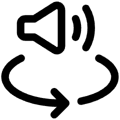 Spatial Audio Icon from Ultimate Regular Set