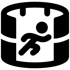 Sport Excercise Content Immersive Icon from Ultimate Bold Set