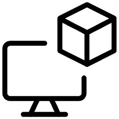 Virtual Display Desktop Icon from Ultimate Light Set