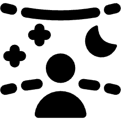 Virtual Environment Night Icon from Ultimate Bold Set