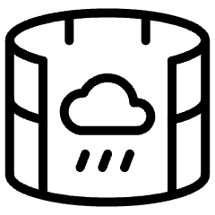 Virtual Environment Rain Icon from Ultimate Light Set