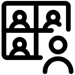 Virtual Event Icon from Ultimate Regular Set