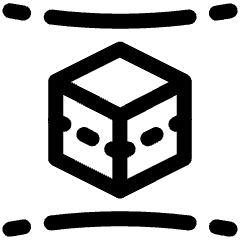 Virtual Measuring Volume Icon from Ultimate Regular Set