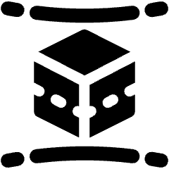 Virtual Measuring Volume Icon from Ultimate Bold Set
