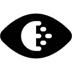 Vision Comfort Eye Strain Icon from Ultimate Bold Set