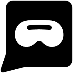 Vr Chat Apple Vision Pro Icon from Ultimate Bold Set