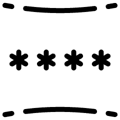 Vr Os Passcode Icon from Ultimate Light Set